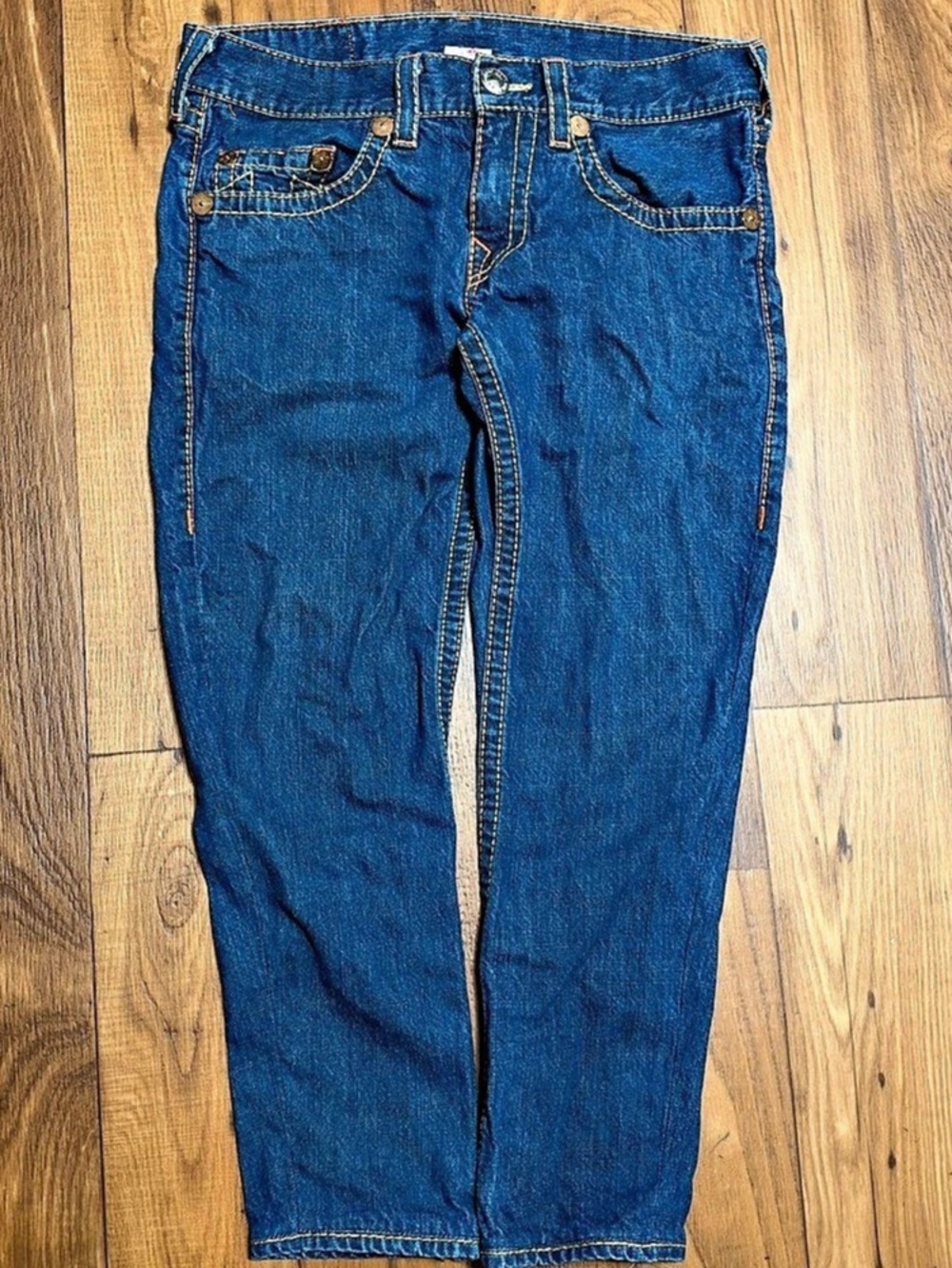 Vintage True Religion Bobby Big T Jeans Size 32x26 Contrast Stitch Rare Jeans